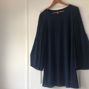 Speechless mini blue chiffon dress